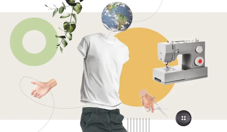 Collage zu Manomama – dem Erfolgsunternehmen von Sina Trinkwalder