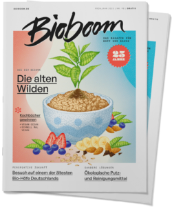 Bioboom Cover der Frühjahrsausgabe 2023 Nr. 98