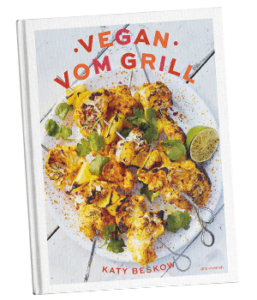 Bioboom 99 – Sommerausgabe 2023 – Buchtipp Katy Beskows »Vegan vom Grill«