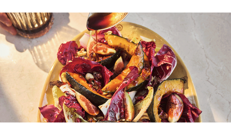 Bioboom 108 – Rezept aus »Kochen alle Nonna«, »Insalata di zucca delica arrosto«