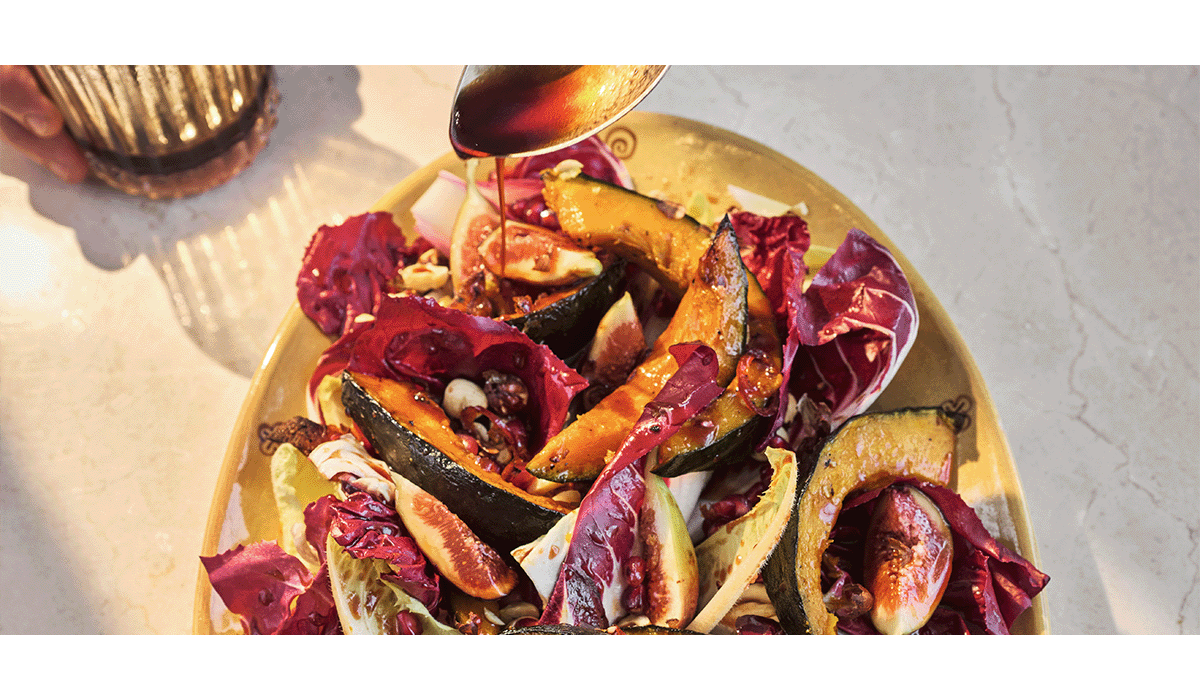 Bioboom 108 – Rezept aus »Kochen alle Nonna«, »Insalata di zucca delica arrosto«